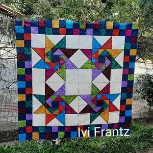 Imagem de capa para o Curso online Encanto de um Bloco de Patchwork