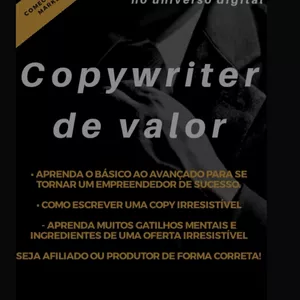 Imagem de capa para o Ebook Copywriter de valor