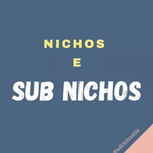 Imagem de capa para o Ebook NICHOS E SUB NICHOS
