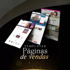 Imagem de capa para o Curso online Templates Páginas de Vendas 
