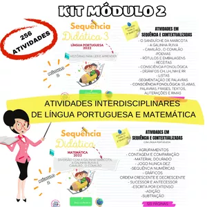 Imagem de capa para o Ebook KIT MÓDULO 2: LÍNGUA PORTUGUESA E MATEMÁTICA
