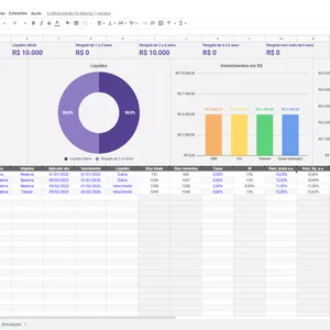 Imagem de capa para o Curso online Planilha Inteligente de Investimentos em Renda Fixa + Simulador Completo + Bônus: Planilha de Balanço Financeiro GRÁTIS!