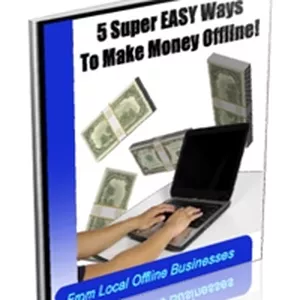Imagem principal do produto 5 Super Easy Ways to Make Money Offline!