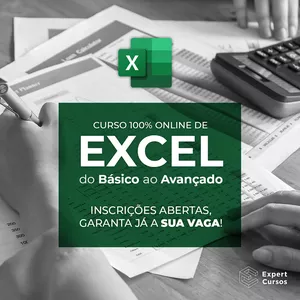 Imagem principal do produto Curso de Excel