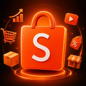 Imagem do curso Shopee Sem Segredos: Da Primeira Venda à Escala com Anúncios, Vídeos Virais e Live Shop.