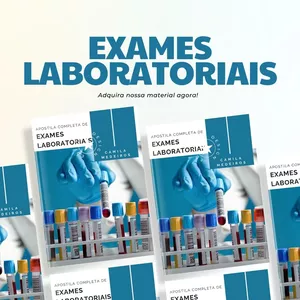 Imagem de capa para o Ebook Apostila de Exames Laboratoriais