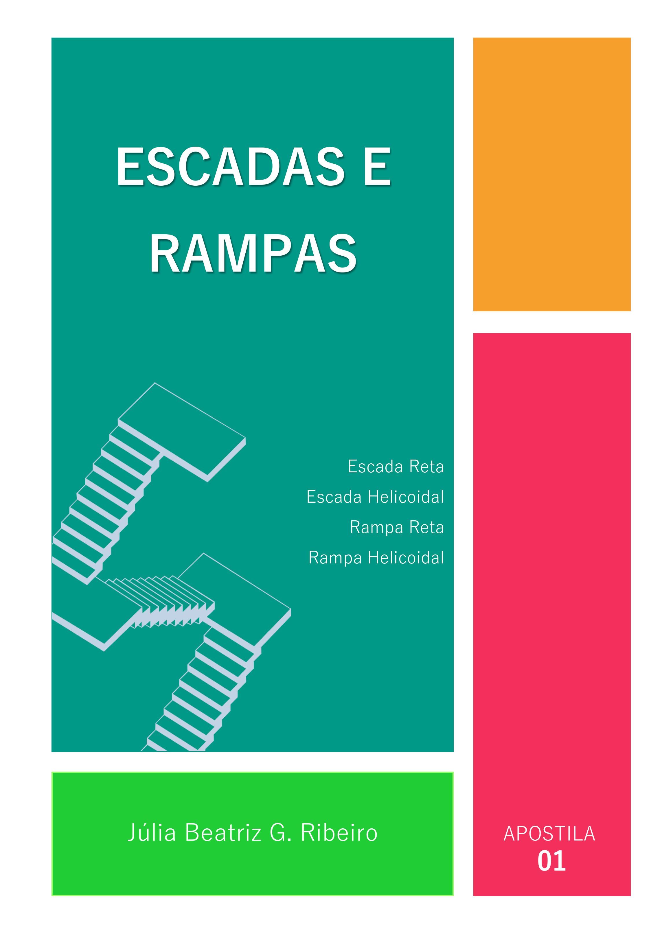 Arquitetura - Apostila direto ao ponto sobre Escadas e Rampas