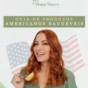 Imagem de capa para o Ebook Guia de Produtos Americanos Saudáveis 