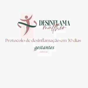 Imagem de capa para o Ebook Protocolo Desinflamação para Gestantes