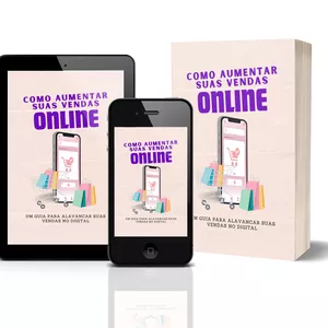 Imagem de capa para o Ebook COMO AUMENTAR SUAS VENDAS ONLINE 