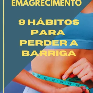 Imagem de capa para o Ebook 9 hábitos para perder a barriga