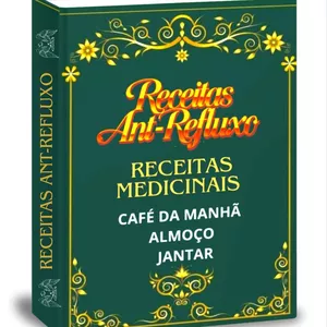 Imagem de capa para o Ebook RECEITAS ANT-REFLUXO 