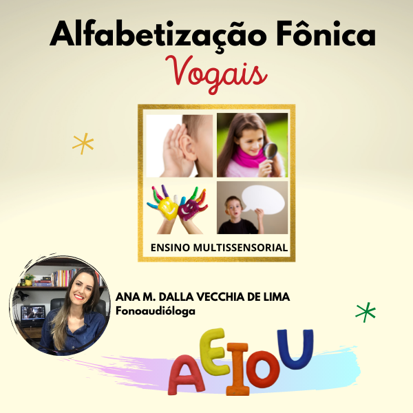 Imagem do curso Alfabetização Fônica - Vogais 