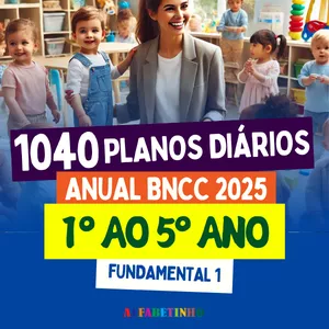 Imagem do curso PLANOS DIÁRIOS - 1º AO 5º ANO - BNCC 2025