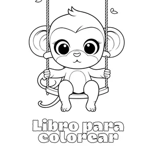 Imagen de portada para Ebook Libro para colorear (Listo para Imprimir!)