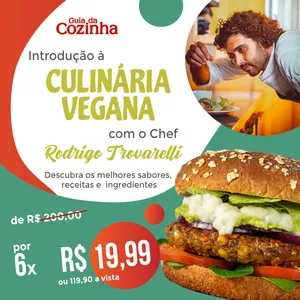 Imagem principal do produto Curso de Introdução à Culinária Vegana