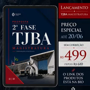 Imagem do curso TJBA | 2ª fase - SEM CORREÇÃO