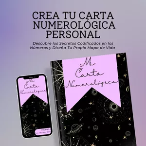Imagen de portada para Ebook Mi Carta Numerológica Vol 2 "Los Secretos de tu Nombre"