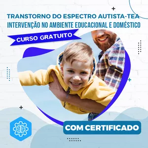 Imagem de capa para o Curso online CURSO SOBRE O TRANSTORNO ESPCTRO AUTISTA - TEA