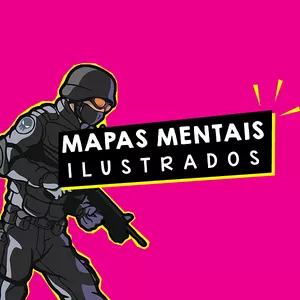 Imagem de capa para o Curso online Mapas Mentais Ilustrados para Concursos Policiais 2024