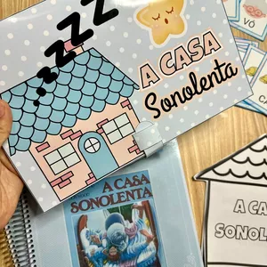Imagem de capa para o Ebook SEQUÊNCIA A CASA SONOLENTA