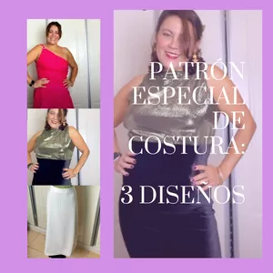 Imagen de portada para Curso online Patrón Especial de Costura 3 Diseños