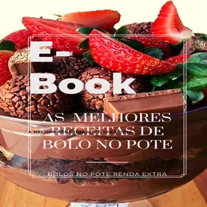 Imagem principal do produto E-Book Receitas de Bolo no Pote