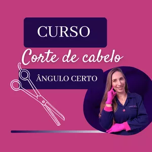Imagem de capa para o Curso online Curso Corte de Cabelo - Ângulo certo
