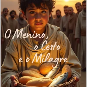 Imagem de capa para o Ebook O Menino, o Cesto e o Milagre 