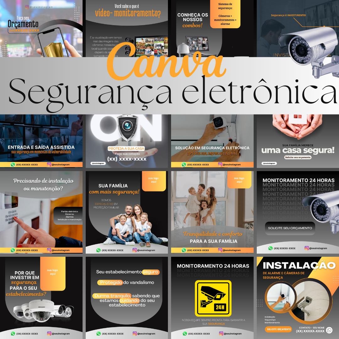 Imagem do curso CANVA SEGURANÇA ELETRÔNICA