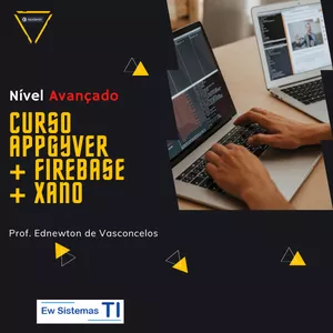 Imagem de capa para o Curso online Curso Avançado AppGyver No-Code + Firebase + Xano + SendGrid + Google Sheets + Automação