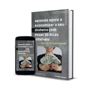 Imagem de capa para o Ebook Aprenda Agora a Economizar o Seu Dinheiro Com essas 10 Dicas Infalíveis 