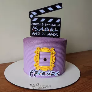 Imagem de capa para o Curso online Topo de bolo FRIENDS (Camadas)