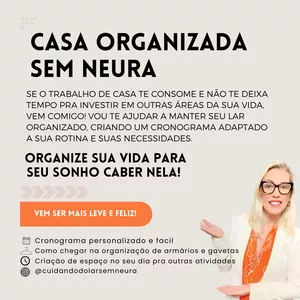Imagem de CASA ORGANIZADA SEM NEURA criado por ANA CARLA BENET na hotmart