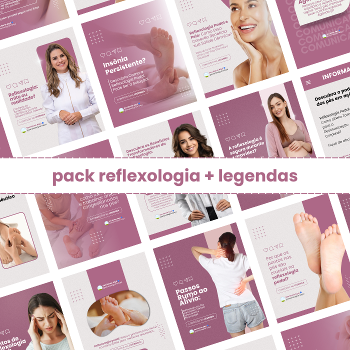 Imagem do curso PACK CANVA REFLEXOLOGIA