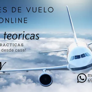 Imagen de portada para Curso online Clases de Vuelo Online