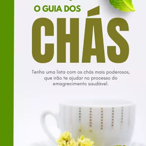 Imagem de capa para o Ebook O poder emagrecedor dos chas 