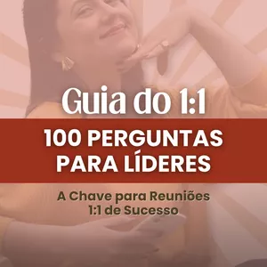 Imagem de capa para o Ebook Ebook: 100 Perguntas Essenciais para Reuniões 1:1 de Sucesso