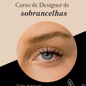 Imagem de capa para o Curso online Designer de Sobrancelhas e Embelezamento do olhar com Embéllish