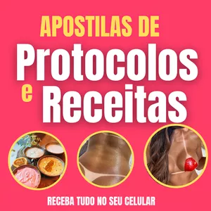 Imagem de capa para o Ebook APOSTILA - PROTOCOLOS E BANHOS TEMÁTICOS  