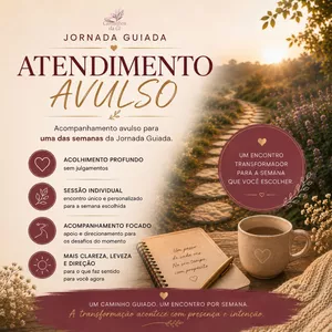 JORNADA GUIADA – ACOMPANHAMENTO AVULSO>