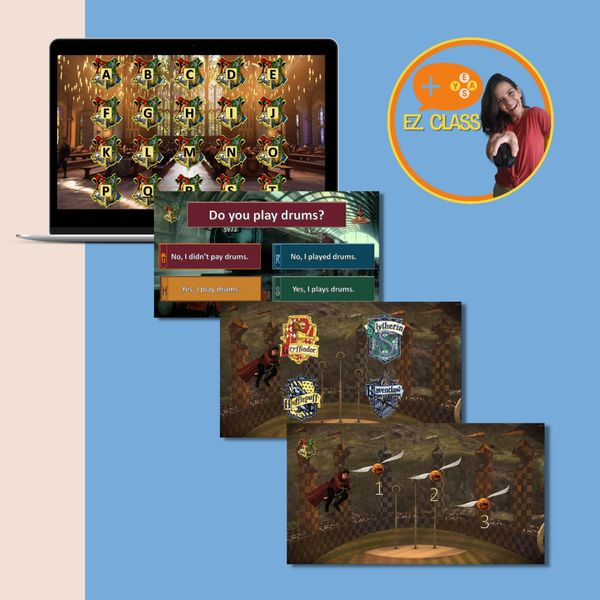 Jogo Educacional Do Harry Potter No Powerpoint Ez Class Teacher Andressa Learn A New Skill Templates Source Codes Hotmart