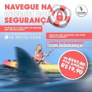 Curso de navegar na internet com segurança