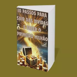 Imagem de capa para o Ebook 10 passos para sair das dividas e fazer o primeiro milhão