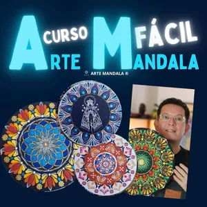 Imagem de capa para o Curso online Arte Mandala Fácil