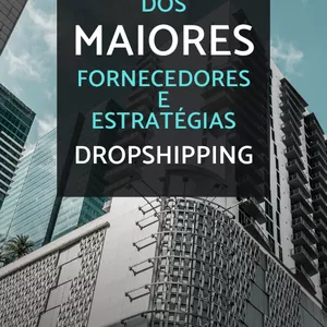 Imagem de capa para o Ebook Manual dos Maiores Fornecedores e Estratégias Dropshipping