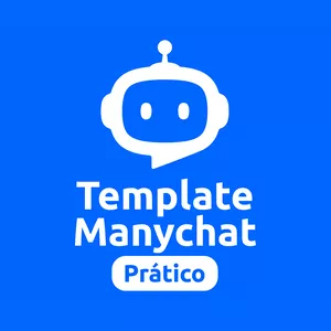 Imagem de capa para o Curso online Template Manychat Prático