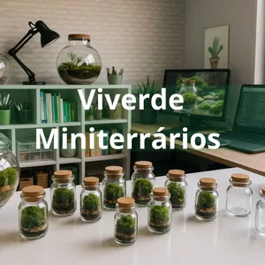 Imagem de capa para o Curso online Viverde Miniterrários 