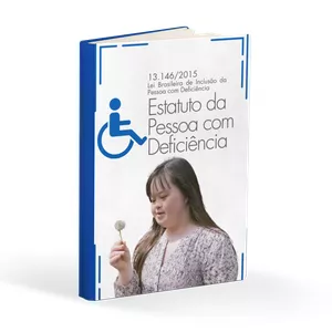 Imagem de capa para o Ebook ESTATUTO DA PESSOA COM DEFICIÊNCIA - RESUMO ILUSTRADO