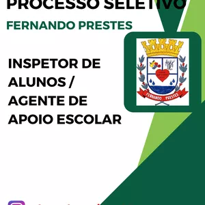 Imagem de capa para o Ebook FERNANDO PRESTES - Agente de apoio e Inspetor de Alunos